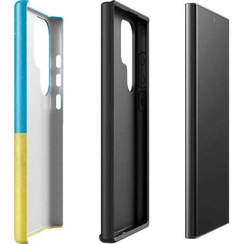 Ukraine Flag Distressed Galaxy S23 Ultra Pro Case